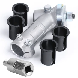 Renvoi d'angle universel pour débroussailleuse + Adaptateur carré 6 mm