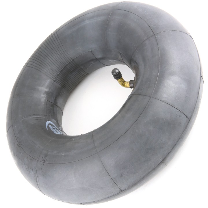 Chambre à air spéciale motoculture. 410 x 350 x 5. Valve coudée