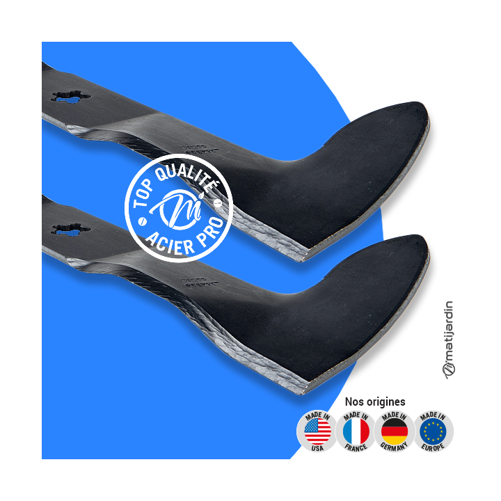 Lame tondeuse pour AYP/Roper 14,5 ch. N° 170037. Coupe 46 cm