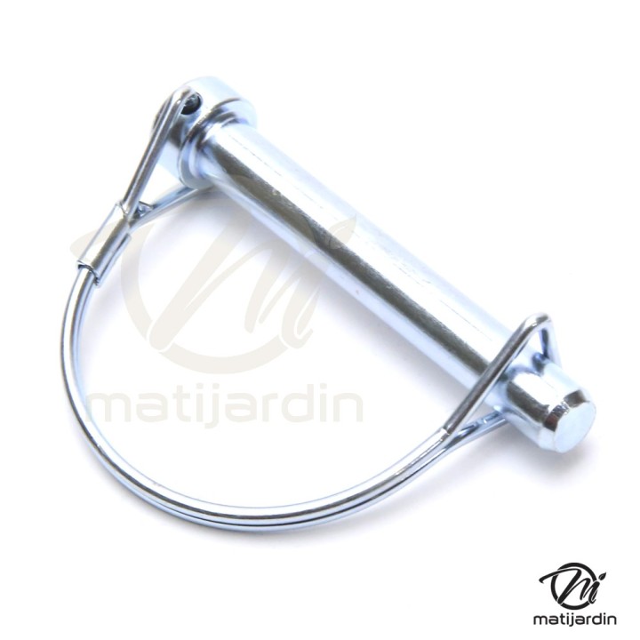 Goupille clips type fraise. Ø 10 mm x 70 mm