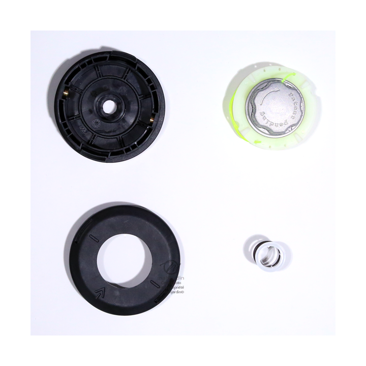 Tête débroussailleuse 2 fils. Tap & Go. Ø 130 mm. Universelle. Tecomec