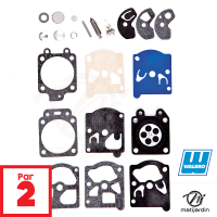 Kit De 2 Membranas Para Carburador Walbro K10-WAT - Compatible Con Stihl 026, 028AV, 031A, 032