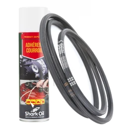 Courroie tondeuse Héxagonale AA85 - 13 mm x 2242 mm