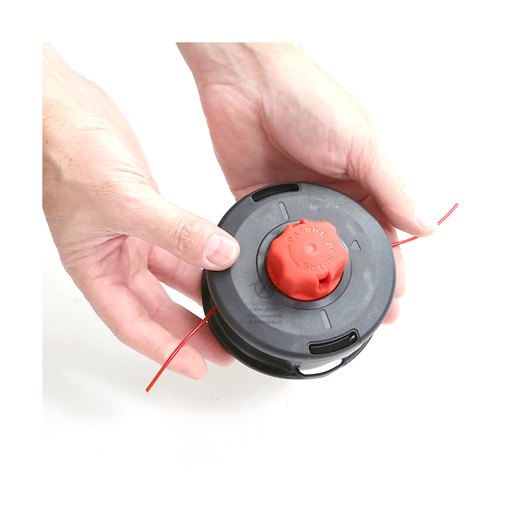 Tête débroussailleuse 2 fils Easy Load. Tap & Go. Ø 109 mm. Automatique. Pour Ryobi 153577. Tecomec.