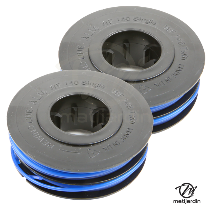 Bobine de fil pour coupe-bordure et rotofil. Pour Wolf RQ535, RQ740, RQ745