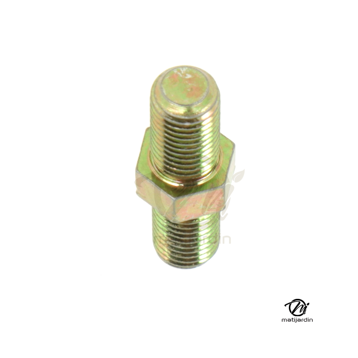 Adaptateur pour tête débroussailleuse. Mâle. Ø 10x1,25 / 10x1,25. Pas à gauche