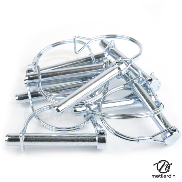 Goupille clips type fraise. Ø 10 mm x 70 mm