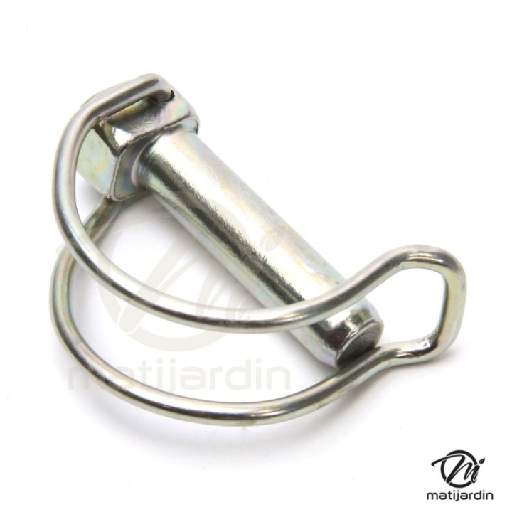 Goupille clips type fraise. Ø 10 mm x 40 mm