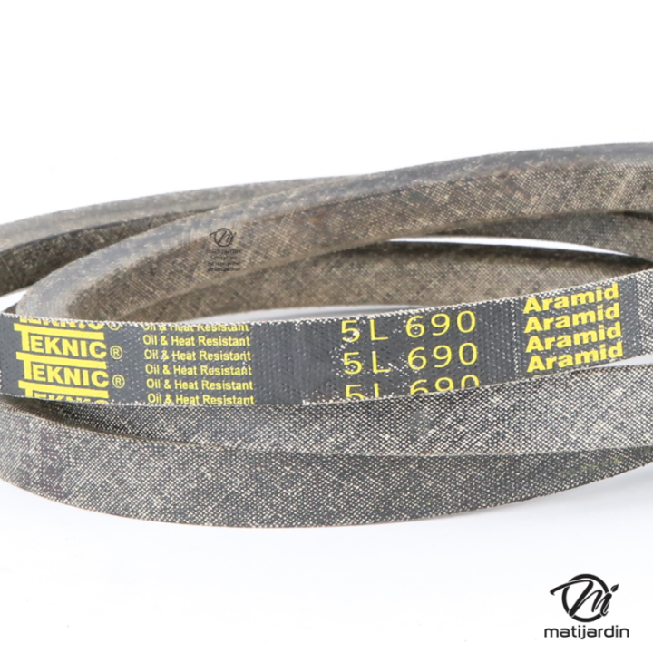 Courroie tondeuse Teknic 5L69 Kevlar Trapézoïdale - 15,8 mm x 1753 mm