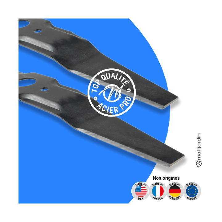 Lame tondeuse pour Honda HRX 537. N° 72531-VE2-010. Coupe 53 cm