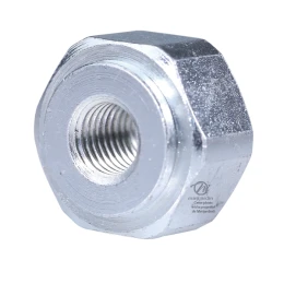 Adaptateur pour tête débroussailleuse Tecomec. Femelle. Ø 10x1,25. Pas à gauche. Pour Husqvarna