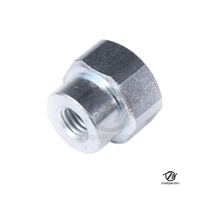 Adaptateur pour tête débroussailleuse Tecomec. Femelle. Ø 10x1,50. Pas à gauche. Pour Husqvarna