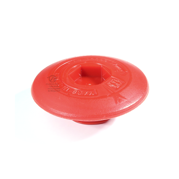 Bouton plastique pour tête débroussailleuse manuelle Ø 80 mm Tecomec