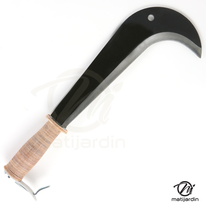 Serpette italienne 39,5 cm manche bois