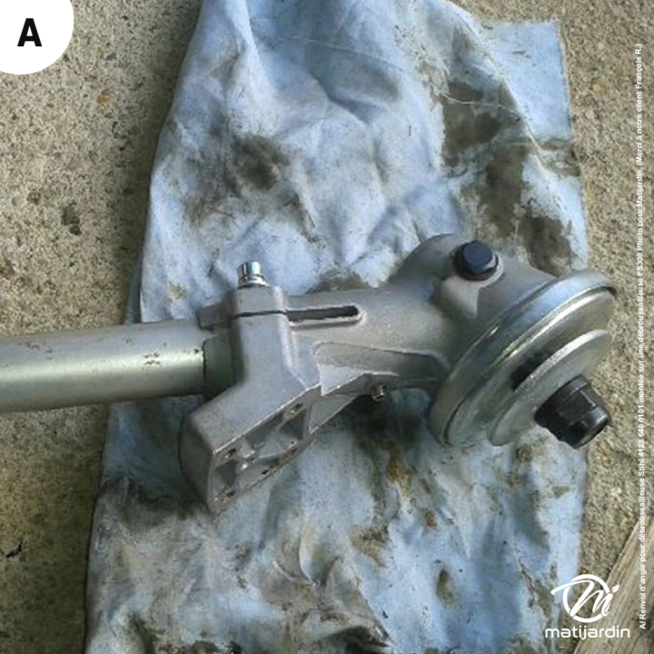 Renvoi d'angle pour débroussailleuse Stihl 4128 640 0101