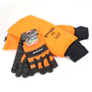 Manchettes protection tronçonneuse taille unique Francital