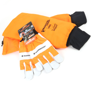 Manchettes protection tronçonneuse taille unique Francital