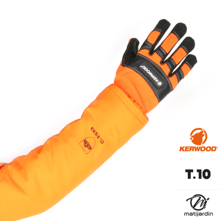 Manchettes protection tronçonneuse taille unique Francital