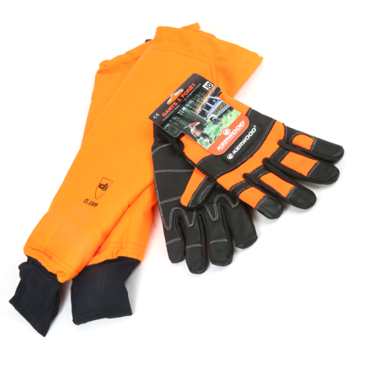 Manchettes protection tronçonneuse taille unique Francital