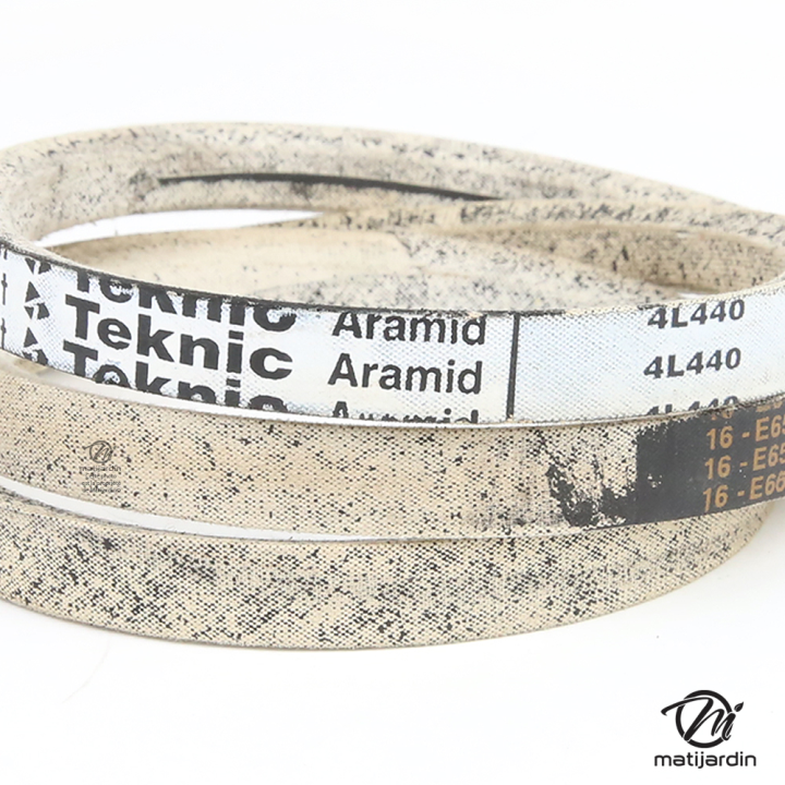 Courroie tondeuse Teknic 4L44 Kevlar Trapézoïdale - 12,7 mm x 1118 mm