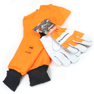 Manchettes protection tronçonneuse taille unique Francital