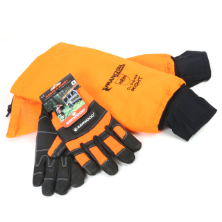 Manchettes protection tronçonneuse taille unique Francital