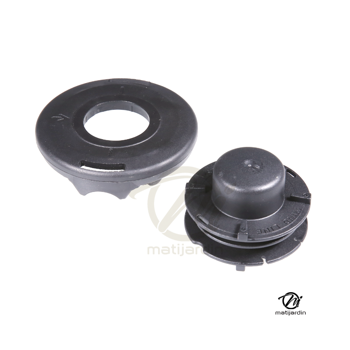 Kit couvercle + bobine pour tête débroussailleuse Tap & Work Ø 109 mm Tecomec