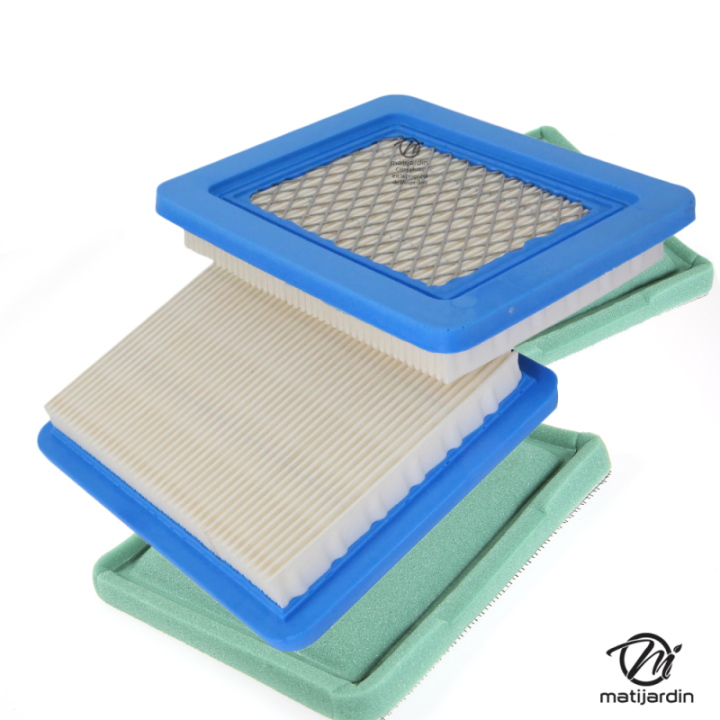 Filtre à air adaptable pour moteur Briggs & Stratton. N° 491588, 31749, 399959, 491588S