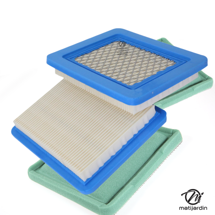 Filtre à air adaptable pour moteur Briggs & Stratton. N° 491588, 31749, 399959, 491588S