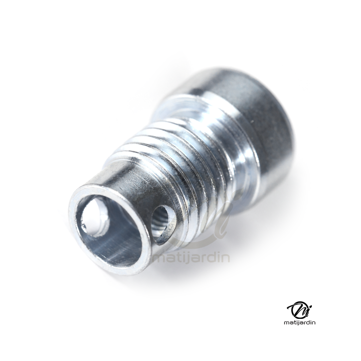 Adaptateur pour tête débroussailleuse Easy Work Tecomec. Femelle. Ø 10x1,00. Pas à gauche