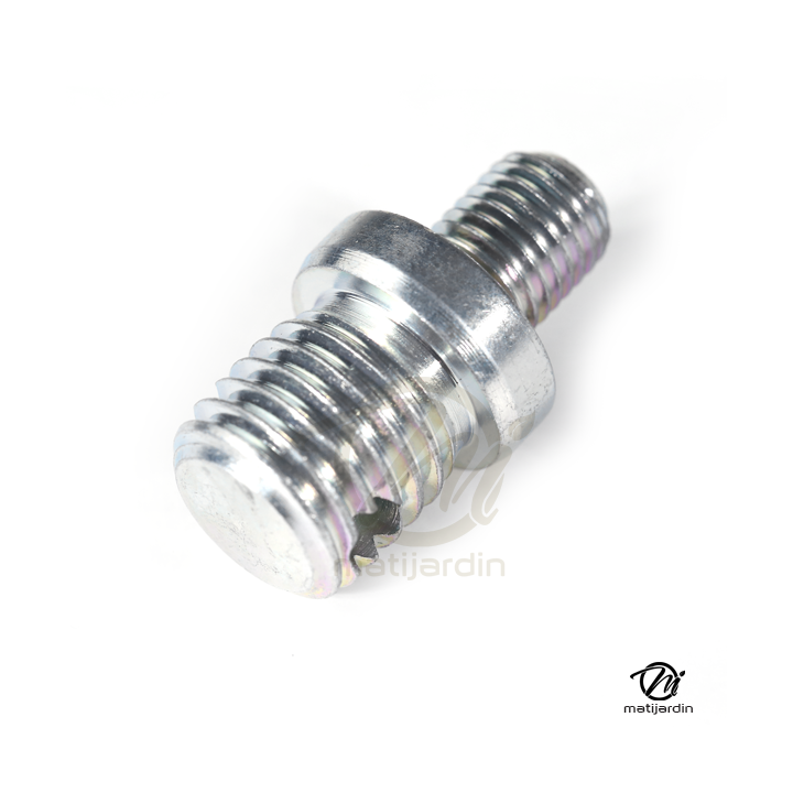 Adaptateur pour tête débroussailleuse Easy Work Tecomec. Mâle. Ø 10x1,25. Pas à gauche