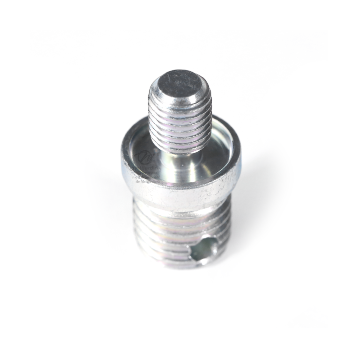 Adaptateur pour tête débroussailleuse Easy Work Tecomec. Mâle. Ø 10x1,25. Pas à gauche