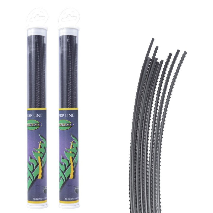 Fil nylon Nylsaw 20 brins de 4 mm cranté tube fil débroussailleuse par 2