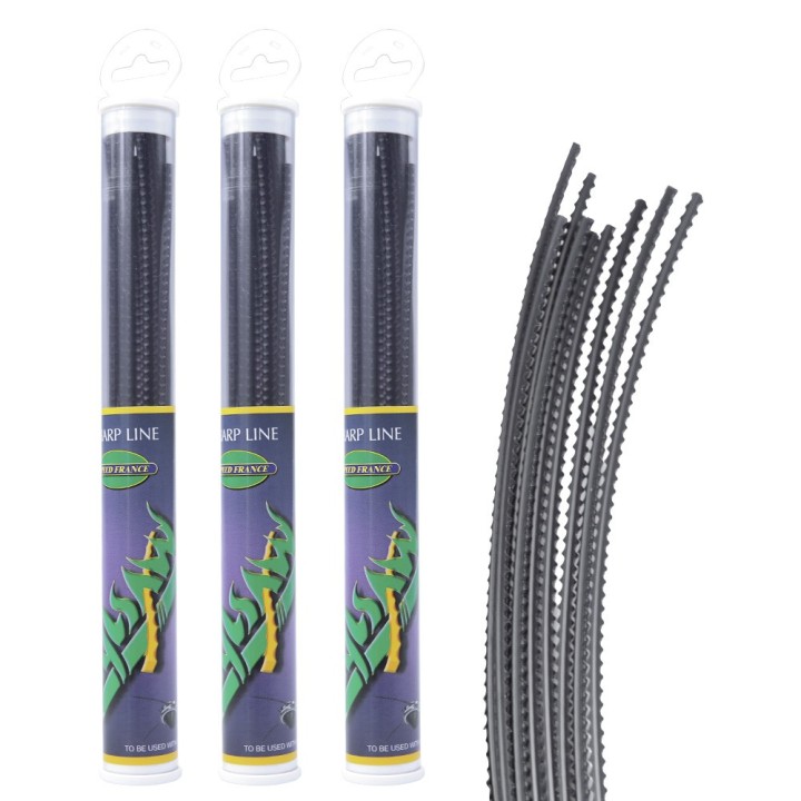 Fil nylon Nylsaw 15 brins de 4,5 mm. Cranté. Tube. Par 3. Fil débroussailleuse