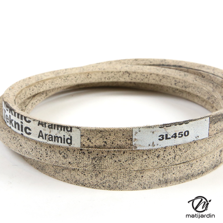 Courroie tondeuse Teknic 3L450 Kevlar Trapézoïdale - 9,5 mm x 1143 mm