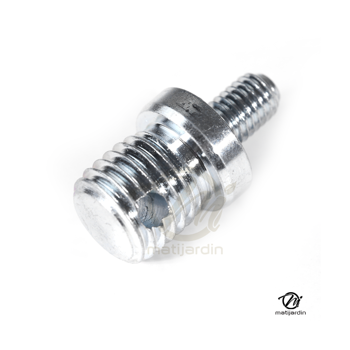 Adaptateur pour tête débroussailleuse Easy Work Tecomec. Mâle. Ø 8x1,25. Pas à gauche