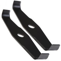 Lame Débroussailleuse 3 Dents - 2 Pièces, Alésage 25,4 Mm, Acier Haute Qualité, Pour Herbes Et Ronces