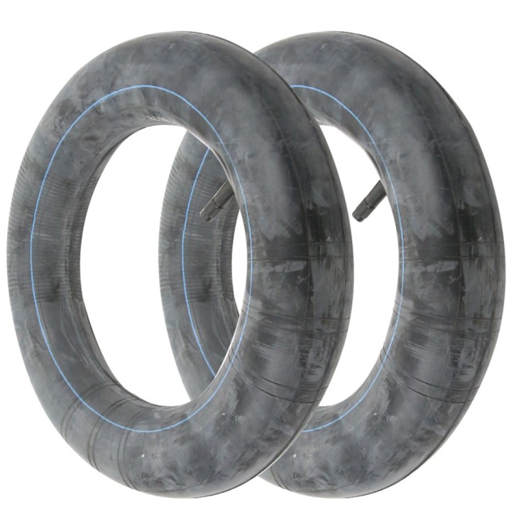 Chambre à air spéciale motoculture. 350 x 400 x 8. valve droite. Par 2