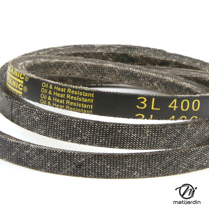 Courroie tondeuse Teknic 3L400 Kevlar Trapézoïdale - 9,5 mm x 1016 mm