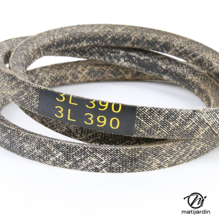 Courroie tondeuse Teknic 3L390 Kevlar Trapézoïdale - 9,5 mm x 991 mm