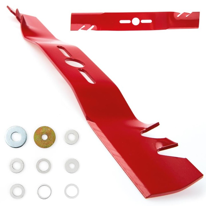 Lame tondeuse universelle mulching Oregon galbée. 45,1 cm