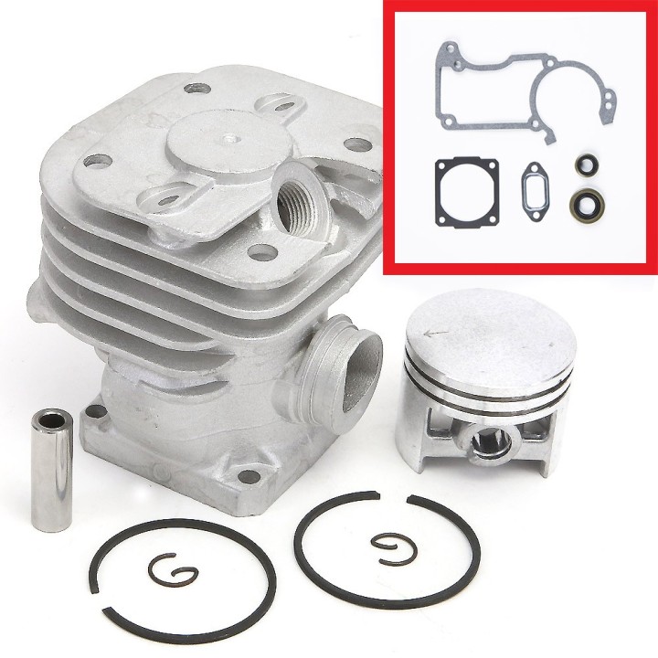 Cylindre piston pour Stihl 024, MS240 + pochette de joints. Ø 42 mm
