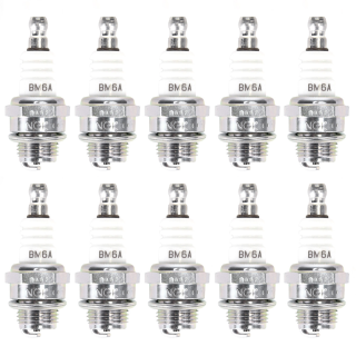 Bougie d'allumage NGK pour tondeuse, tronçonneuse. Type BM6A