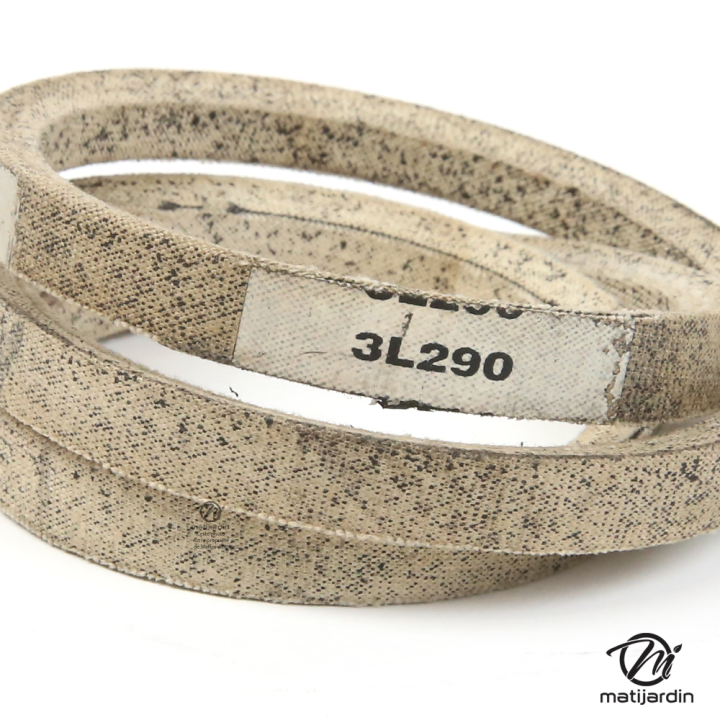 Courroie tondeuse Teknic 3L290 Kevlar Trapézoïdale - 9,5 mm x 737 mm