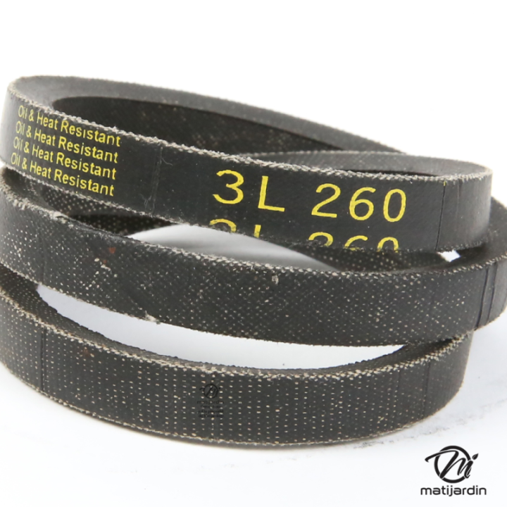 Courroie tondeuse Teknic 3L260 Kevlar Trapézoïdale - 9,5 mm x 660 mm