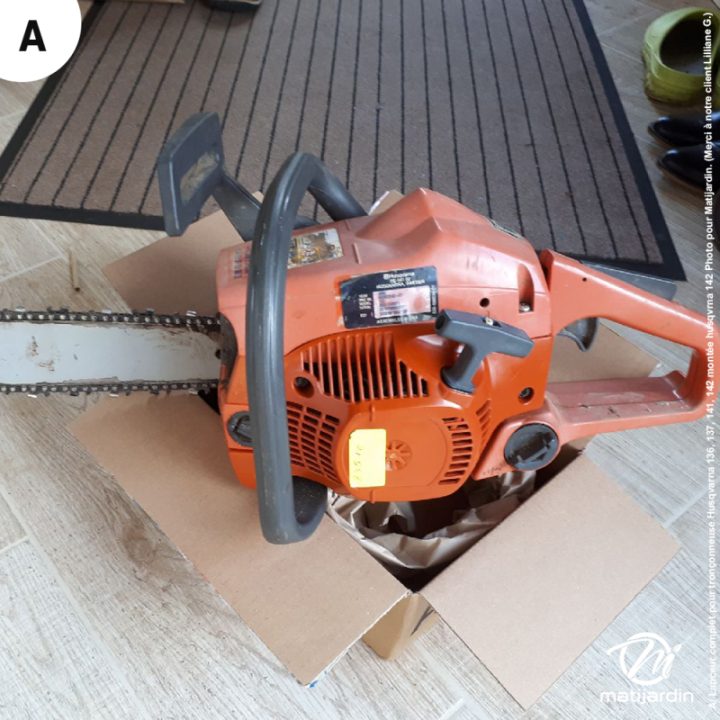 Lanceur complet pour tronçonneuse Husqvarna 137, 142