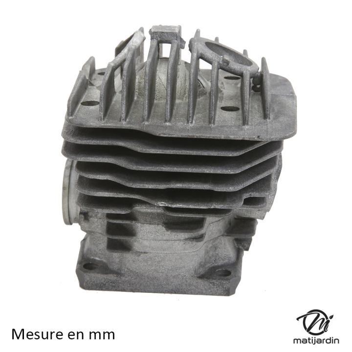 Cylindre piston adaptable pour tronçonneuse Stihl 046, MS460. Diamètre 52 mm