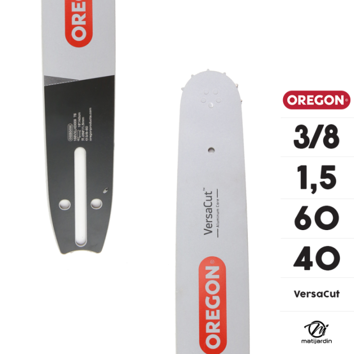 Guide tronçonneuse Oregon 40 cm. 3/8" 1,5 mm 60 maillons 168SLHD009 Pro Lite