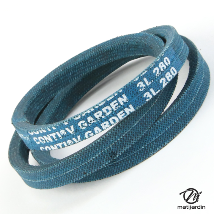 Courroie tondeuse 3L280 Continental Kevlar - 9,5 x 6 x 711 mm
