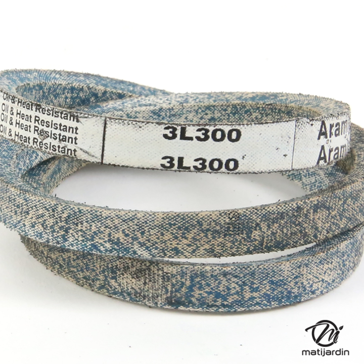 Courroie tondeuse 3L300 Tiger Belts Kevlar Trapézoïdale - 9,5 mm x 762 m